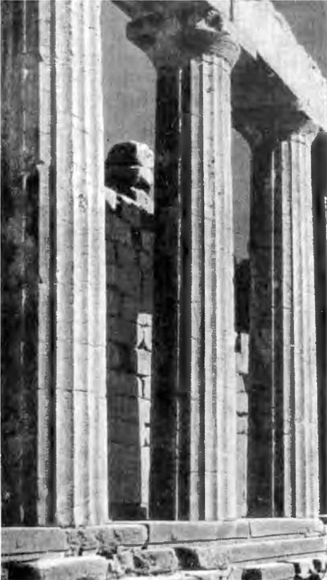 Бассы. Храм Аполлона Эпикурия, около 430 г. до н. э., арх. Иктин. Колоннада