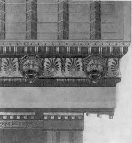 Селинунт. Храм Е (возможно, Геры), между 480 и 460 гг. до н. э. Фрагмент антаблемента