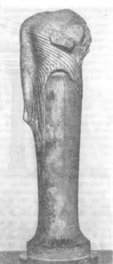 Остров Самос. Святилище Геры. Статуя Геры Самосской, 2-я четверть VI в. до н. э.; 