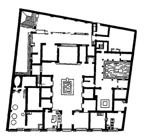 Помпеи. Жилые дома: дом Саллюстия, III в. до н. э.