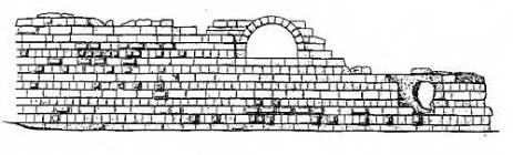 Рим. Сервиева стена. 378—352 гг. до н. э. Фрагменты