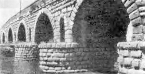 Августа Эмерита (Мерида, Испания). Мост, II в. н. э. Фрагмент