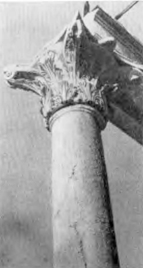 Салона. Мавзолей Диоклетиана, 284-305 гг. Деталь колонны