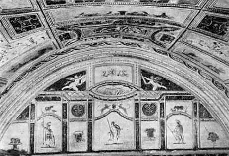 Рим. Декор гробницы Анициев на Латинской дороге, II в. н. э.