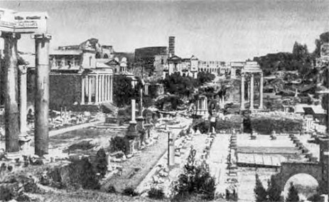 Рим. Современный вид Римского форума