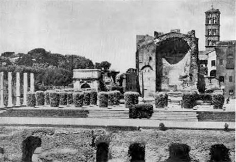 Рим. Храм Венеры и Ромы, 121—140 гг. Современный вид