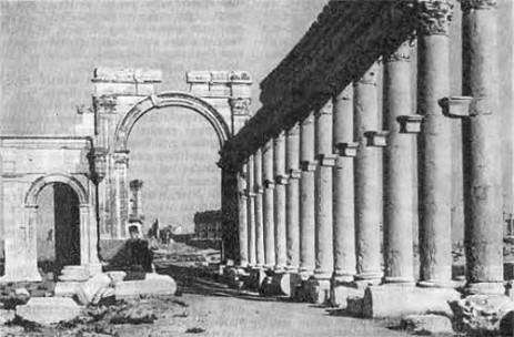 Пальмира. Колоннадная улица