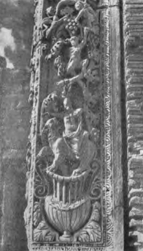 Лептис Магна (Северная Африка). Базилика, начало III в. н.э. деталь